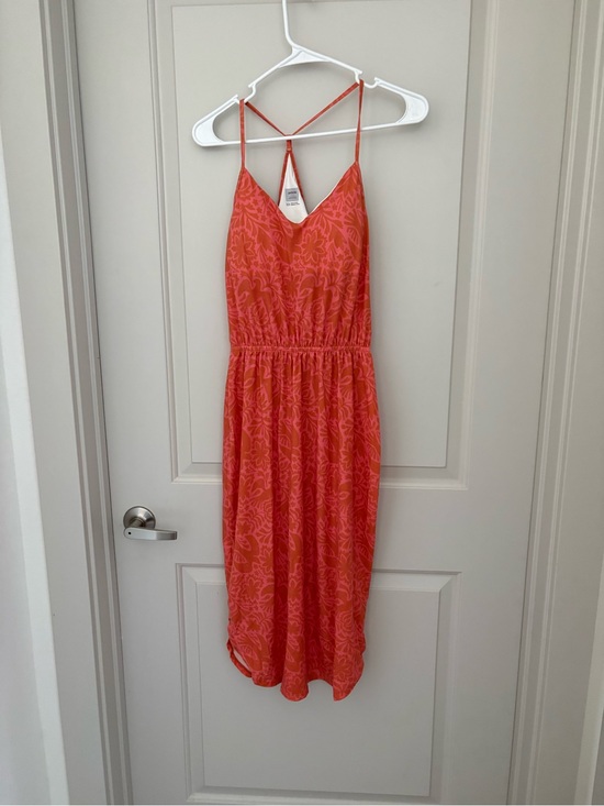 Prana Dresses & Skirts - Prana Nwt size xs Coral Patterned Tank Dress